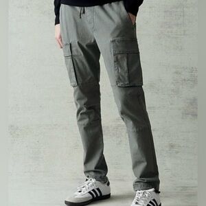 PacSun Slim Cargo Pants Olive Green Jogger Style | Size S